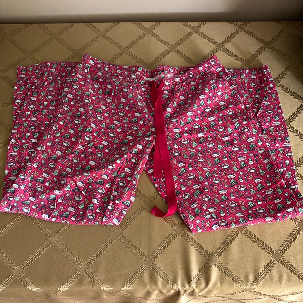Pink Christmas Vineyard Vines Sleeppants